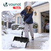 Pelle à Neige Démontable avec Manche en Aluminium Noir