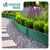 Bordure de jardin PE haute flexible 20M avec piquets vert - voonot.com