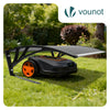 Garage de tondeuse robot Abri 104x80x50 cm gris - voonot.com