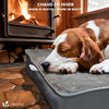 Matelas panier pour chien avec tapis gel rafraichissant amovible 90x68cm - voonot.com