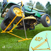 Leve tracteur Tondeuse Supporte 400 kg max Jaune - voonot.com