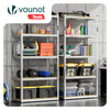 Etagères de rangement charge lourde robuste à 5 niveaux 90x40x180cm - voonot.com