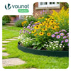 Bordure de jardin plastique flexible 20m avec piquets vert - voonot.com