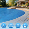 Bache a bulle piscine 120 microns rectangulaire decoupable 800x400cm bleu - voonot.com