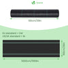 Toile de paillage contre les mauvaises herbes 50Mx1M Anti-UV 100g/m2 - voonot.com