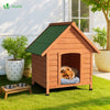 Niche pour Chien Extérieure en Bois 72x65x83cm - voonot.com