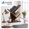 Bibliotheque Arbre etagere a Livres 30x16x40.5cm Marron Rustique - voonot.com