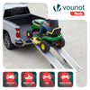 Rampe de chargement pliable  Lot de 2 pcs en acier galvanise 180cm - voonot.com