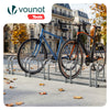 Ratelier range velo acier mural et sol 6 vélos - voonot.com