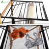 Sechoir a linge etendoir deluxe pliable Grande capacite sechage style bois noir - voonot.com
