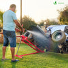 Leve tracteur Tondeuse Supporte 400 kg max Rouge - voonot.com