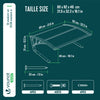 Garage de tondeuse robot Abri 82x80x46 cm Renfort Alu marron - voonot.com