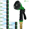 Tuyau d’Arrosage Extensible 30m Renforce avec Accessoires vert - voonot.com