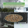 Serre buche 3m avec housse de protection noir - voonot.com
