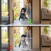 Barriere de securite retractable HAUTE 180x96cm noir - voonot.com