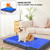 Matelas panier pour chien avec tapis gel rafraichissant amovible 115x80cm - voonot.com
