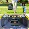 Sac transport pliable chien chat caisse cage portable 50x35x36cm gris - voonot.com