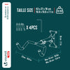 Support mural velo pliable et reglable metal noir - voonot.com