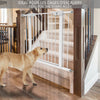 Barriere de Securite porte et escalier 100-108cm blanc pour animaux - voonot.com