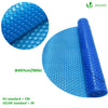 Bache a bulle piscine 120 microns ronde decoupable Ø457cm bleu - voonot.com