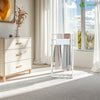 Porte serviettes sur pied autoportant 3 niveaux blanc - voonot.com