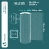 Grillage a maille soude en acier gaine PVC 25mm fil 1mm 0.5x25m vert - voonot.com