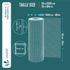 Grillage a maille soude en acier galvanise 13mm fil 0.7mm 0.5x25m metal - voonot.com