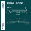 Rampe de chargement pliable  Lot de 2 pcs en acier galvanise 180cm - voonot.com