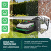 Garage de tondeuse robot Abri 105x80x46 cm transparent - voonot.com