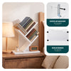 Bibliotheque Arbre etagere a Livres 30x16x40.5cm Blanc - voonot.com