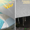 Voile d'ombrage Triangle en Polyester Imperméable avec Kit de Montage 5x5x5m Gris Clair - voonot.com