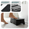 Marchepied pliant antiderapant 39.5x24x13 cm plastique noir - voonot.com