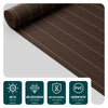 Clôture en canisse PVC 160x500cm imitation osier marron - voonot.com
