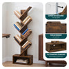 Bibliotheque Arbre etagere a Livres 38x19x113cm Marron Rustique - voonot.com