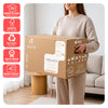 Lot de 20 cartons de demenagement stockage 45L Fabrique en France 50x30x30cm - voonot.com