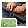 Lot de 250 piquets de fixation pour jardin U 150x30mm en acier galvanise - voonot.com