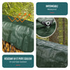 Bâche de Protection en Polyéthylène resistant et impermeable 240g/m² vert et argent 4x8m - voonot.com