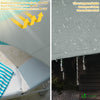 Voile d'ombrage Triangle en Polyester Imperméable avec Kit de Montage 3x3x3m Gris - voonot.com