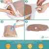 Lot de 7 sac de rangement sous vide Non Tisse XXL gris - voonot.com