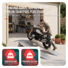 Lot de 2 rampe de chargement 160cm en acier galvanise - voonot.com