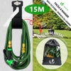 Tuyau d’Arrosage Extensible 15m Renforce avec Accessoires vert - voonot.com