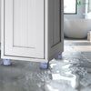 Meuble rangement salle de bain Haut colonne 180x20x20cm MDF blanc - voonot.com