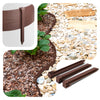 Bordure de jardin PE haute flexible 10M avec piquets marron - voonot.com