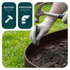Bordure de jardin plastique flexible 10m avec piquets Marron - voonot.com