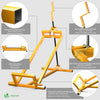 Leve tracteur Tondeuse Supporte 400 kg max Jaune - voonot.com