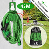 Tuyau d’Arrosage Extensible 45m avec Accessoires vert - voonot.com