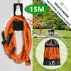 Tuyau d’Arrosage Extensible 15m avec Accessoires orange - voonot.com