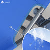Transat pare soleil Textilene et range magazine Lot de 2 pcs Bleu - voonot.com