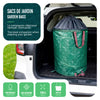 Lot de 3 Sac de Jardin Pop up 170L en Polyéthylène avec Poignées - voonot.com
