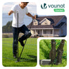 Kit cloture filet a poules PE avec piquets 12m vert - voonot.com
